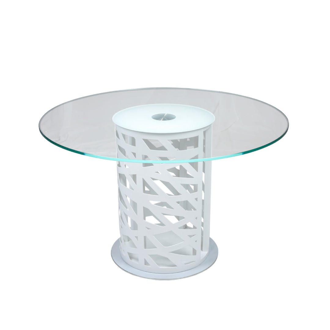 Timmy Modern Glass Dining Table