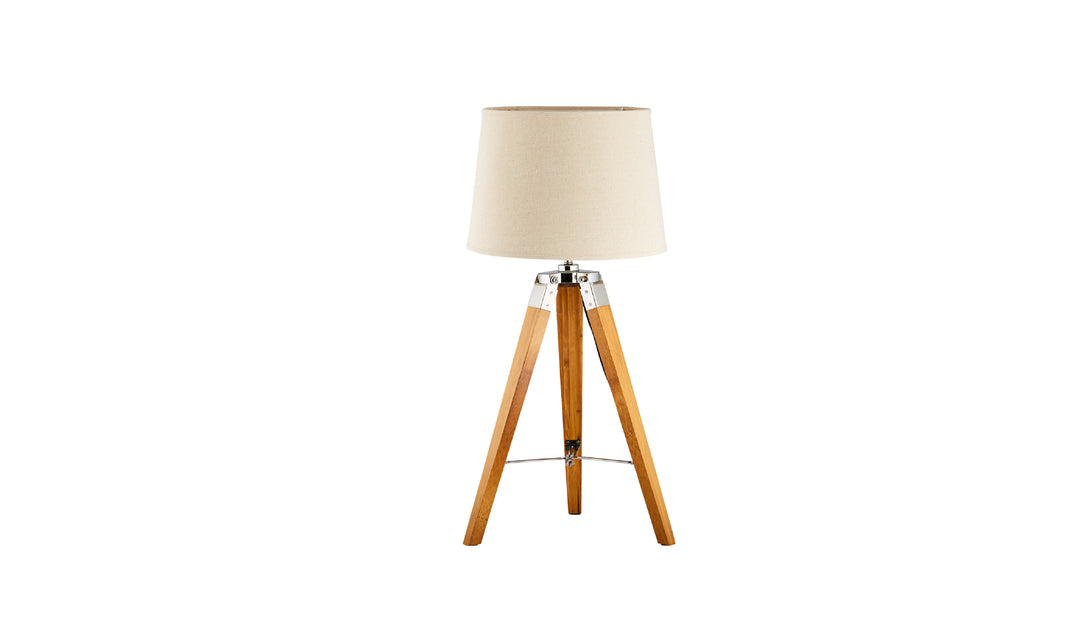 Tripod Table Lamp - Natural